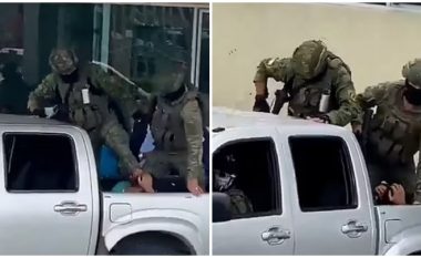 Kryen vrasje e rrëmbime, ushtria e Ekuadorit kundërpërgjigjet – disa prej anëtarëve të narko-kartelëve i rrah brutalisht derisa i dërgon në burg