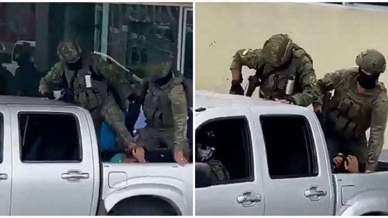 Kryen vrasje e rrëmbime, ushtria e Ekuadorit kundërpërgjigjet – disa prej anëtarëve të narko-kartelëve i rrah brutalisht derisa i dërgon në burg