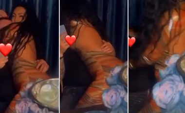 Fjolla Morina publikon video duke u puthur me të dashurin e ri, duket më se e lumtur në krahët e mashkullit misterioz