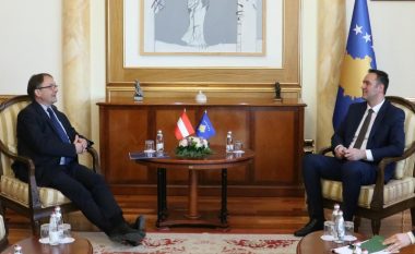Konjufca në takim me ambasadorin Schnetzer: Austria shtet mik i Kosovës, i dëshmuar historikisht