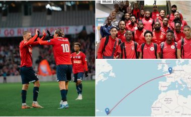 Golden Lion, rivali i Lille që u mposht 12-0 vjen nga Martinika e Karaibeve dhe kanë udhëtuar 13 mijë kilometra  për ndeshjen e Kupës së Francës
