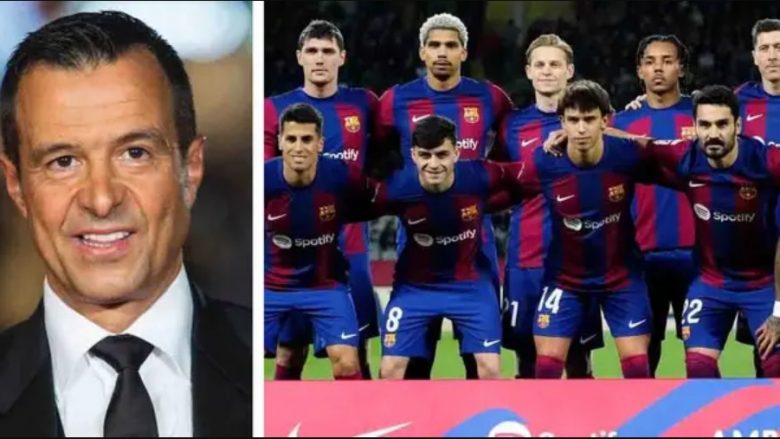 Jorge Mendes zbulon dy lojtarët që Barcelona dëshiron t’i blejë gjatë verës