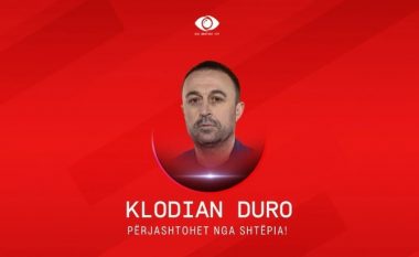 Deklaron që e ka rrahur gruan: Klodian Duro përjashtohet nga shtëpia e "Big Brother Vip Albania"