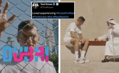 Gabim në hapa për Kroos: "Gëlltit" fjalët që tha për lojtarët që shkojnë në Arabi për të luajtur futboll, gjersa promovon turizmin në Dubai