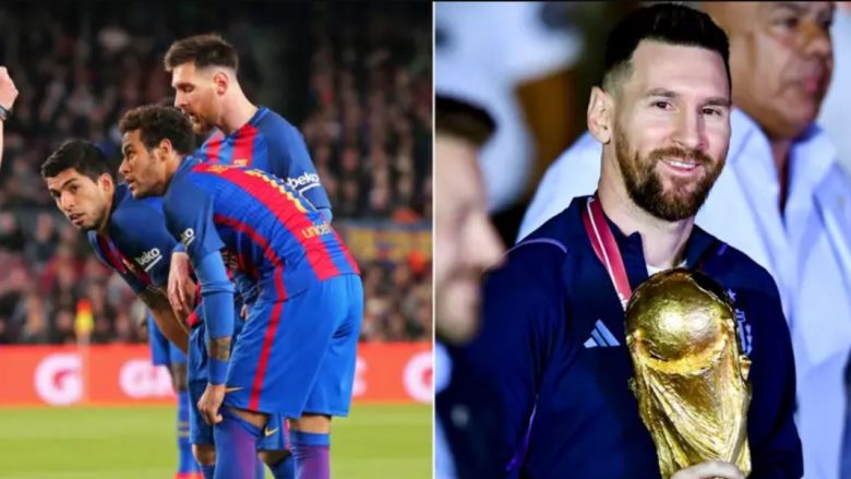 Lionel Messi ka emëruar 10 bashkëlojtarët e tij të preferuar gjatë gjithë karrierës së tij