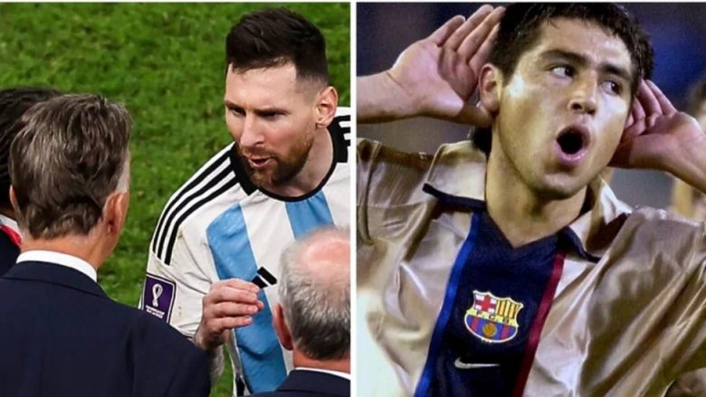 Më në fund zbulohet pse Messi tallte Van Gaalin, pas gjithçkaje qëndron një ngjarje e njëzet viteve më parë
