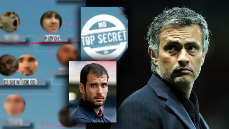 “Top sekret”: Formacioni i Barcelonës, nëse Jose Mourinhos do të emërohej në 2008 – nuk kishte vend për Xavin