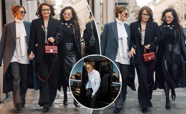 "Janë Ora-t këtu", Rita me nënën dhe motrën e saj marrin gjithë vëmendjen në Javën e Modës në Paris