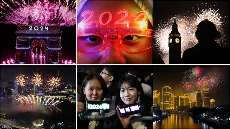 Festimet e Vitit të Ri 2024 në mbarë botën – përmes fotografive