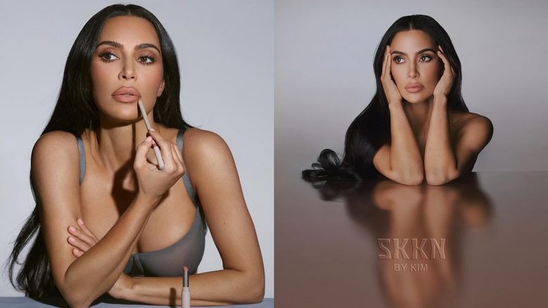 Kim Kardashian njofton se po krijon sërish grim, këtë herë të quajtur “SKKN By Kim“ pasi i dha fund “KKW Beauty” gati 3 vjet më parë