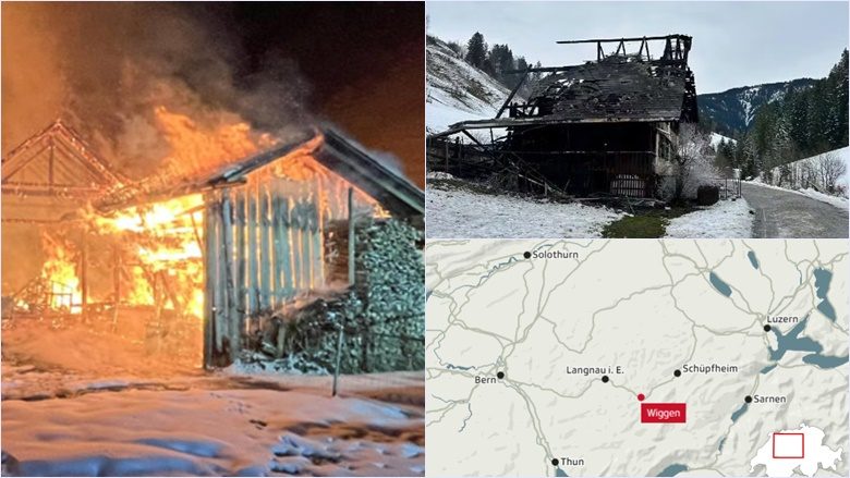 Tre fëmijë të vdekur, tre të rritur të lënduar – pasi një zjarr ka përfshirë një shtëpi në Lucern të Zvicrës
