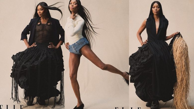 Naomi Campbell modelon disa dukje shumë të veçanta për revistën “ELLE”