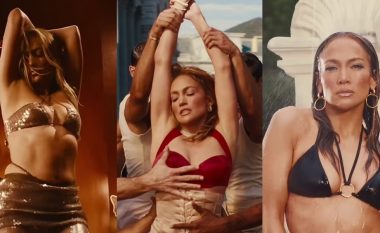 Jennifer Lopez shfaqet ‘e egër’ në videoklipin për remix-in e “Can’t Get Enough”