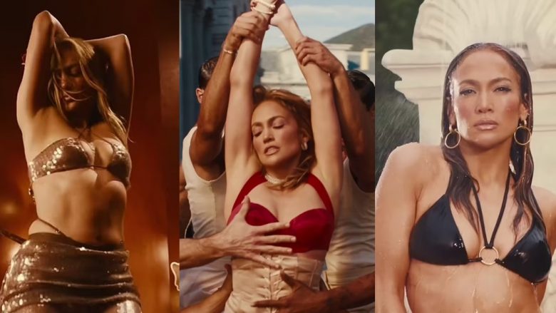 Jennifer Lopez shfaqet ‘e egër’ në videoklipin për remix-in e “Can’t Get Enough”