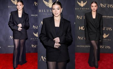 Hailee Steinfeld mahnit me elegancë në Astra Film Awards