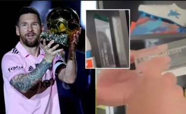 Messi i dhuroi shokut të skuadrës një nga çmimet e tij më të mëdha, ai është në shtëpinë e tij