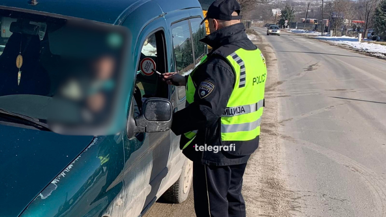 161 shoferë të sanksionuar në Shkup