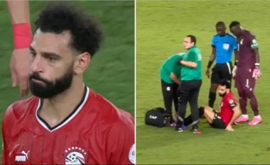 Mohamed Salah lëndohet në Kupën e Kombeve të Afrikës, shqetësohen tifozët e Liverpoolit