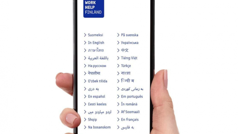 Ofrohet aplikacion edhe në gjuhën shqipe për ata që duan të punojnë dhe jetojnë në Finlandë