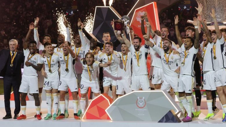 Superkupa e Spanjës 2024: Si shpërndahen paratë midis skuadrave dhe sa ka fituar Real Madridi?