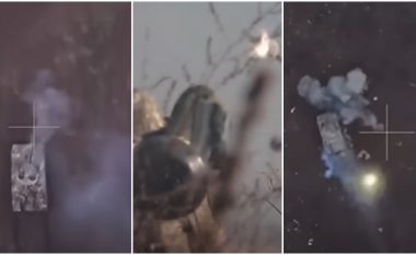 Se si funksionojnë raketat “Javelin” e dëshmojnë më së miri këto pamje – ushtarët ukrainas i hedhin në erë tanket ruse në fushëbetejë