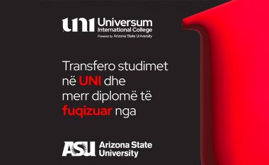 Transfero studimet në UNI – Universum International College dhe merr diplomë të fuqizuar nga Universiteti publik më i madh në SHBA!