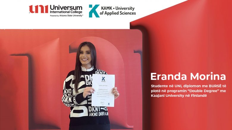 Diplomon studentja e parë nga Kosova me BURSË të plotë në Kajaani University në Finlandë