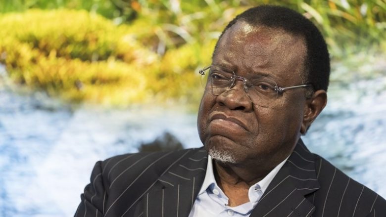 Vuante nga kanceri, ndërron jetë presidenti i Namibisë