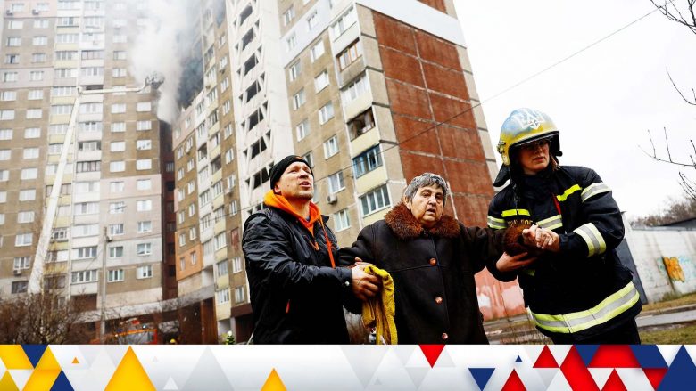 Shpërthime të forta në Kiev dhe qytete të tjera të Ukrainës pas sulmeve me raketa ruse