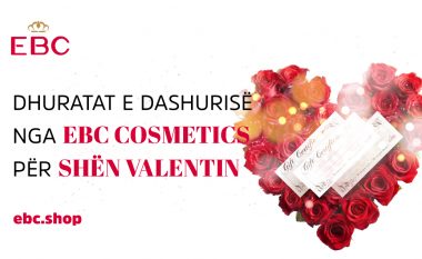 Dhuratat e dashurisë nga EBC Cosmetics për Shën Valentin