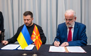 Xhaferi në takim me Zelenskyn, nënshkruan Deklaratën e përbashkët për integrim euroatlantik të Ukrainës