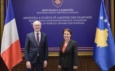 Gërvalla takon ambasadorin francez në Kosovë, në fokus Këshilli i Evropës dhe Frankofonia