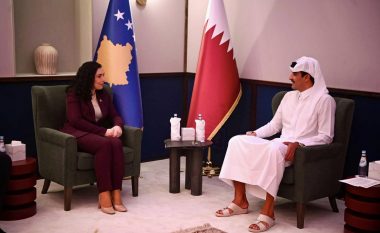 Osmani takohet me emirin e Katarit, flasin për trajtimin e invalidëve të luftës së UÇK-së