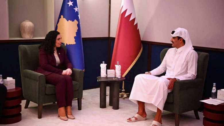 Osmani takohet me emirin e Katarit, flasin për trajtimin e invalidëve të luftës së UÇK-së
