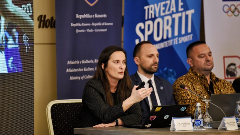 Dushku në Tryezën e Pestë të Sportit, flet për organizimin e garave ndërkombëtare në Kosovë