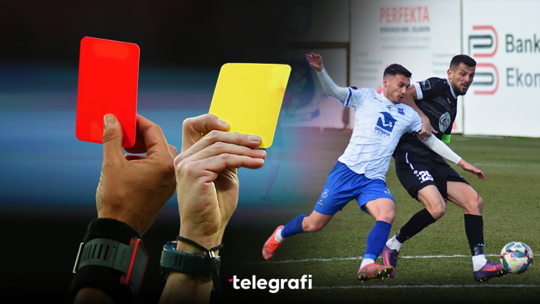 Skuadrat më agresive në Superligën e Kosovës: Kush merr më shumë kartonë dhe shkakton më shumë goditje të palejuara