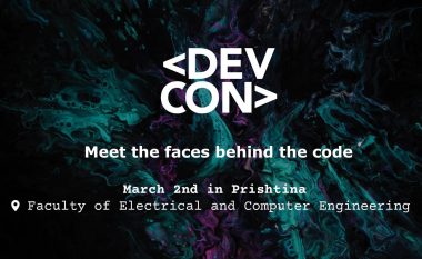 DevCon - konferenca ndërkombëtare për komunitetin e teknologjisë që do ndodh me 2 Mars në FIEK, Prishtinë