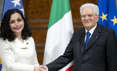 Presidenti Mattarella e uron Osmanin: Italia do të qëndrojë përkrah Kosovës
