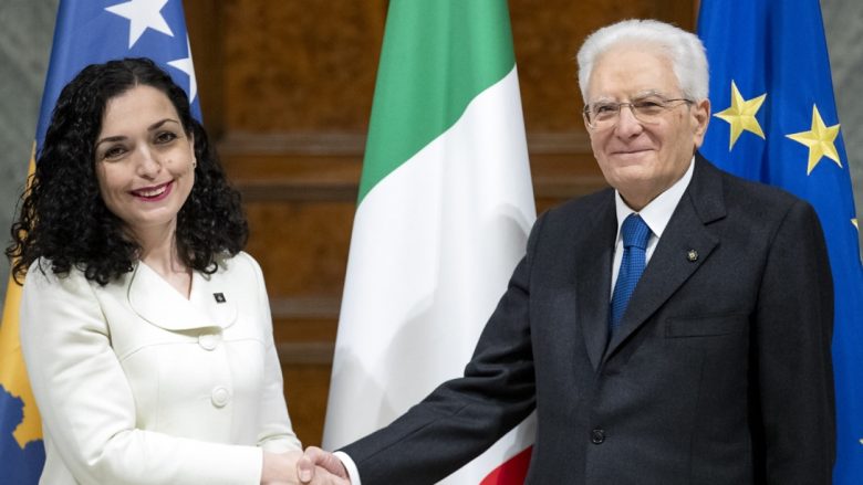 Presidenti Mattarella e uron Osmanin: Italia do të qëndrojë përkrah Kosovës