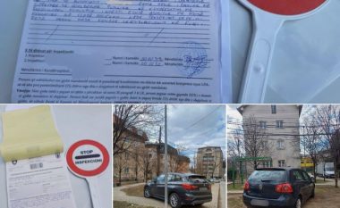 Inspektorati i Prishtinës, 100 euro gjobë për parkim të veturave në gjelbërim