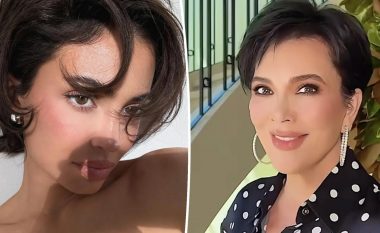 Kylie shfaqet me një model krejtësisht të ri flokësh frymëzuar nga Kris Jenner