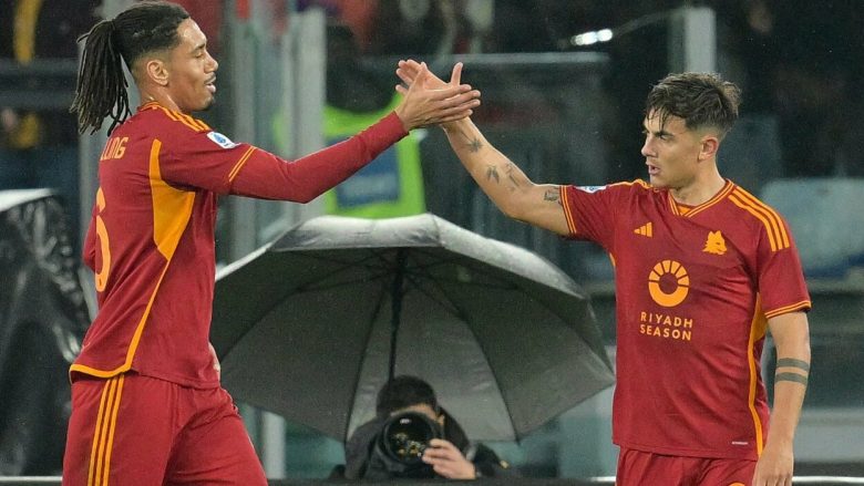 Roma fiton sfidën e pesë golave ndaj Torinos, shkëlqen Dybala me het-trik