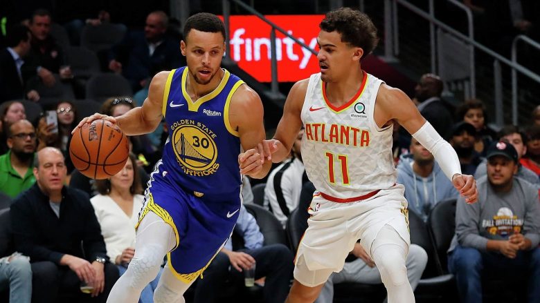 Warriors humbin përkundër 60 pikëve nga Curry, Lakers marrin fitore të madhe në New York