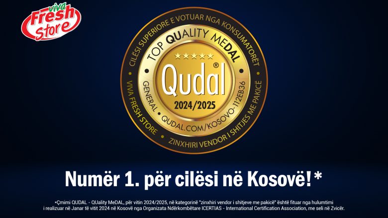 …u dëshmua edhe njëherë – Viva Fresh Store është Numër 1. për cilësi në Kosovë!