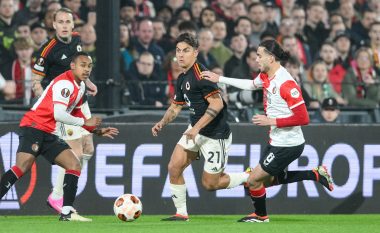 Feyenoord dhe Roma ndahen në barazim në një ndeshje të fortë