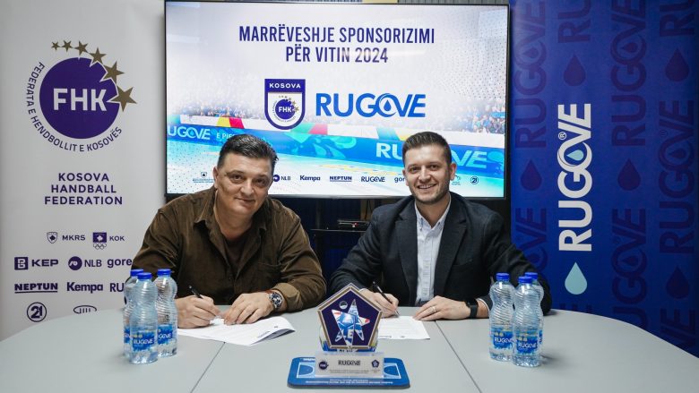 Ujë Rugove vazhdon partneritetin me Federatën e Hendbollit të Kosovës