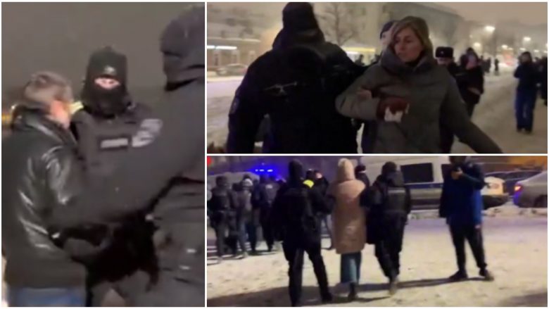 Autoritetet ruse arrestojnë protestues e gazetarë pas tubimeve në qytetin e Moskës dhe Shën Petërsburgut