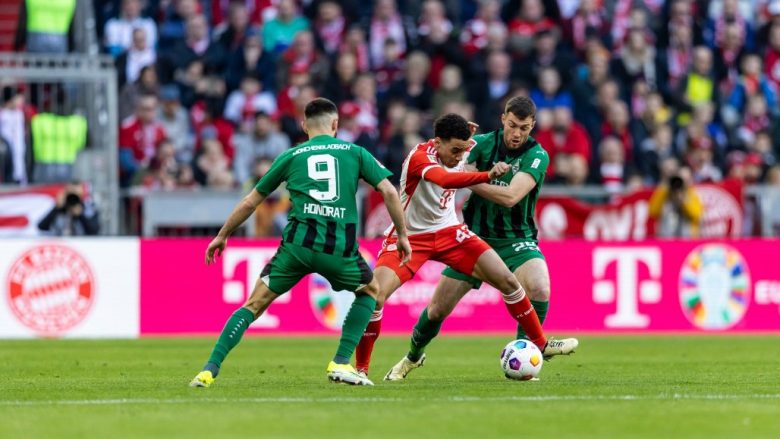 Bayern Munich mposht Gladbachun dhe vazhdon të ushtrojë presion tek Leverkuseni