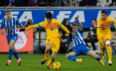 Barcelona merr një fitore komode në udhëtim ndaj Alavesit
