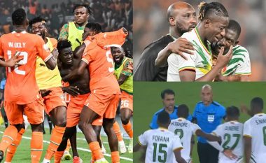Skena kaotike në Kupën e Kombeve të Afrikës: Gjyqtari ishte në rrezik nga lojtarët e Malit pas humbjes dramatike